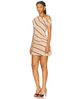 With Jean Camilia Dress Stripe - 8 / Multi - Dresses