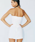 With Jean Chloe Corset Dress White - 6 / White - Dresses