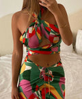 With Jean Naomi Geo Set Multi Size S / AU 8 - 8 / Multi - Outfit Sets