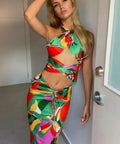 With Jean Naomi Geo Set Multi Size S / AU 8 - 8 / Multi - Outfit Sets