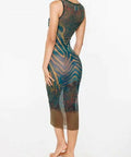 With Jean Paloma Dress - 10 / Multi - Dresses