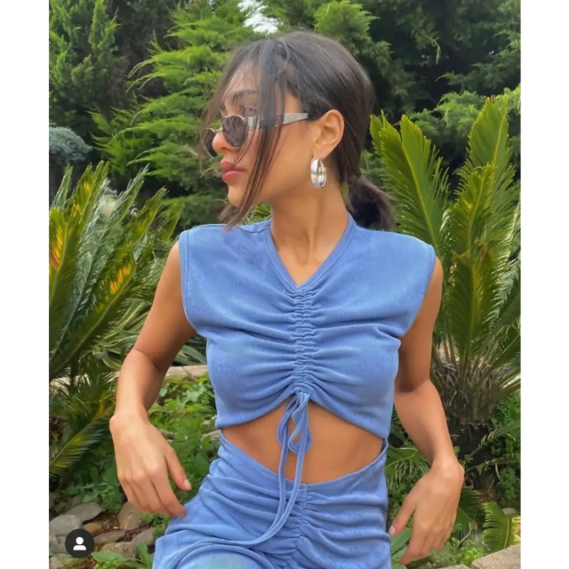 With Jéan Roxy Dress - 6 / Blue - Dresses