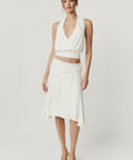 With Jean Sharni Top & Skirt White - Outfit Sets