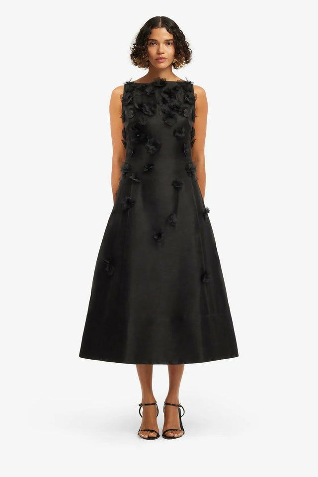 Leo Lin Cleo Petal Black