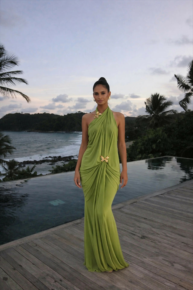Abyss By Abby DEBUT Maxi In Green