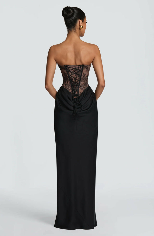Babyboo Kathleen Maxi Dress Black