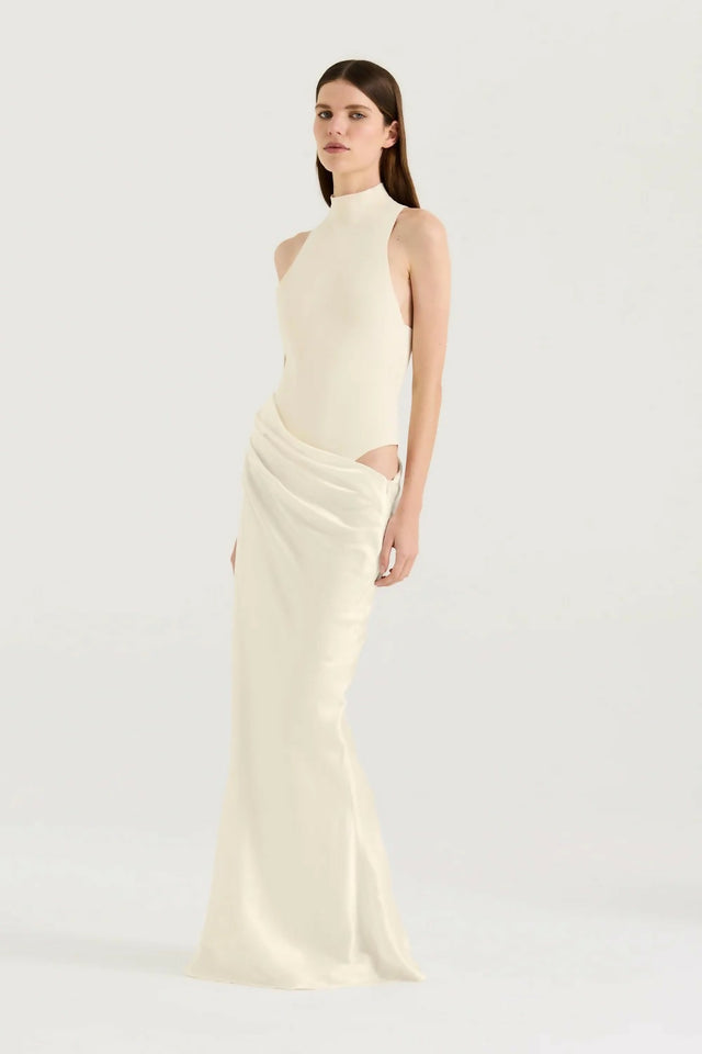 Henne Soraia Dress in Butter Size 8,10