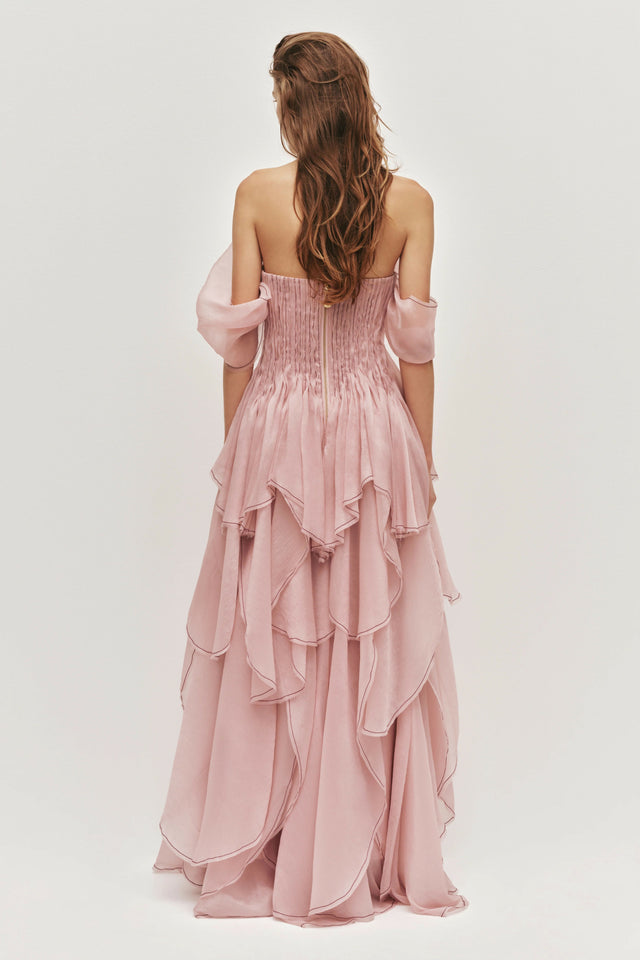 Aje Nisha Gown Blush Pink Size 10,12
