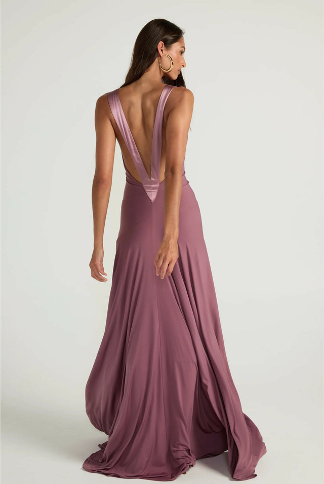 ANCE GRIA Rosa Gown in Mauve