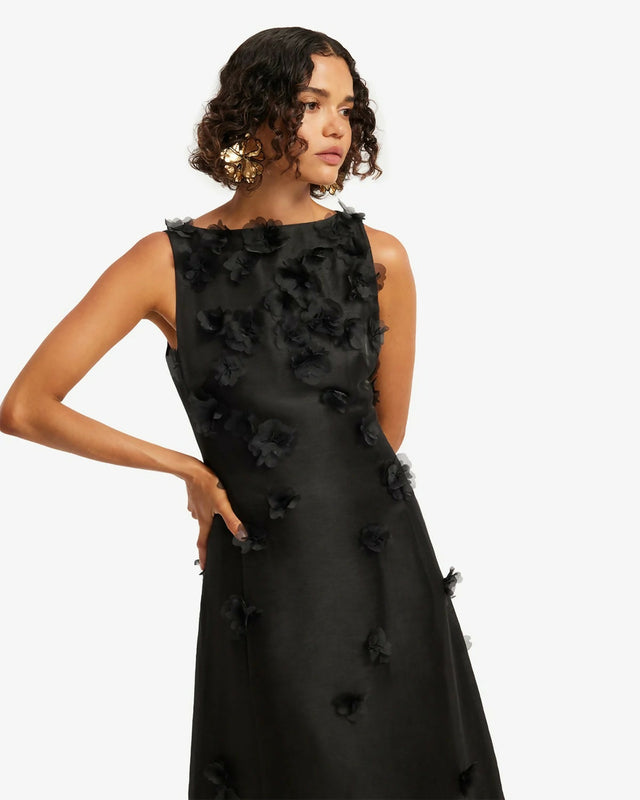 Leo Lin Cleo Petal Black