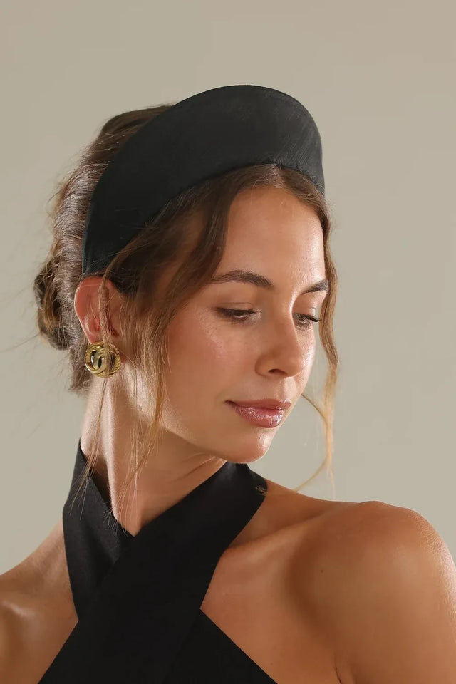 Morgan & Taylor Giselle Fascinator - Black