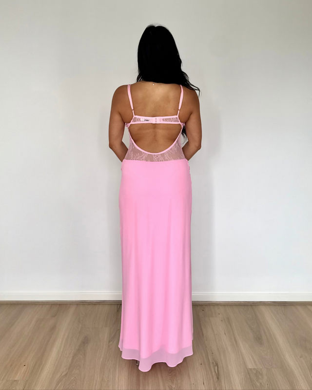Benni Gabriel Maxi Dress Pink Sorbet