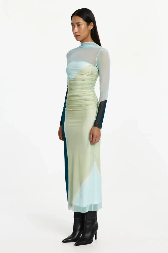 Significant Other Yusra Long Sleeve Midi Dress