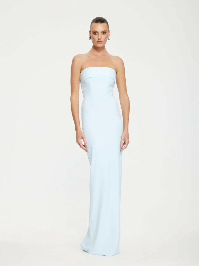Effie Kats Monroe Gown - Ice Blue