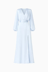 Elliatt Kai Long Sleeve Maxi Dress - Pale Blue view 2