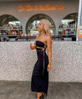 YLD Black Bandeau Set - 8 / Black - Outfit Sets