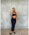 YLD Design Asymmetrical Set - 6 / Black - Outfit Sets