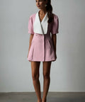 Yojani Boutique Yves Mini Dress - 8 / Pink - Dresses