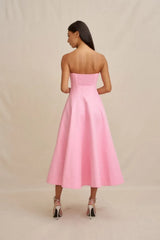 By Johnny Florelle Strapless Dress - Pink view 3