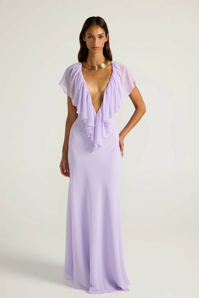 Ance Gria Clover Dress Purple Size 8