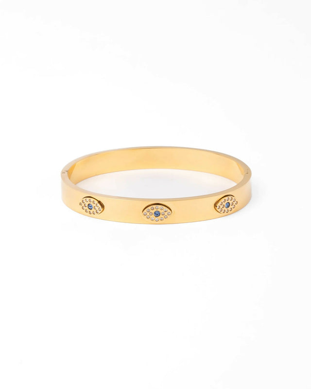 The Elan Edit (BUY TO KEEP) Elise Evil Eye Bangle