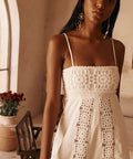 Zaco Bianca Dress White Size 6 - 6 / White - Dresses