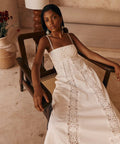 Zaco Bianca Dress White Size 6 - 6 / White - Dresses