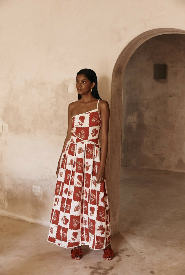Zaco Kyoho Dress - Pear Blossom - 6 / Multi - Dresses