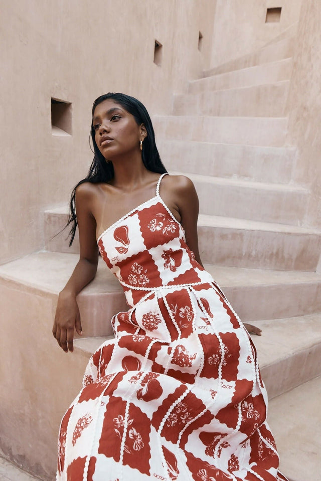 Zaco Kyoho Dress - Pear Blossom - 6 / Multi - Dresses