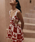 Zaco Nashi Dress - Pear Blossom - 6 / Red - Dresses