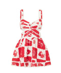 Zaco Nashi Dress Pear Blossom Size 6 - 6 / Red - Dresses