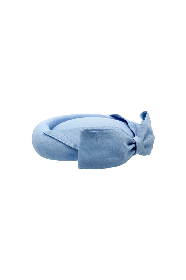 Morgan & Taylor Samara Pillbox Hat - Blue