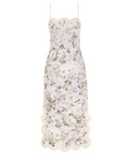 Zimmermann Acacia Scallop Midi Dress - Dresses