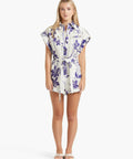 Zimmermann Acadian Cuffed Playsuit - Playsuits