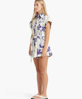 Zimmermann Acadian Cuffed Playsuit - Playsuits