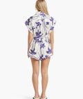 Zimmermann Acadian Cuffed Playsuit - Playsuits