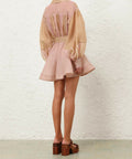 Zimmermann Alchemy Striped Mini Dress Pink Size / AU 8 - 8 / Pink - Dresses