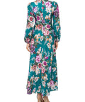 Zimmermann Allia Floral High Neck Dress Size 2 - 12 / Floral - Dresses