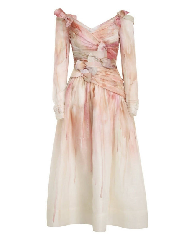Zimmermann - Zimmermann Asymmetric Midi Dress