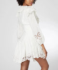 Zimmermann - Zimmermann Bellitude Scallop Short Dress