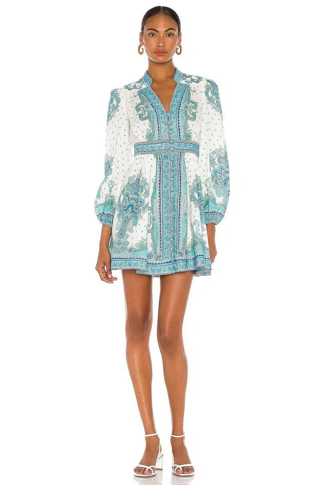 Zimmermann - Zimmermann Bells Paisley Mini Dress