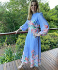 Zimmermann Beltitude Floral Long Dress - 14 / Floral - Dresses