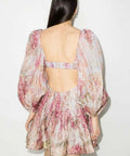 Zimmermann Botanica Bralette Mini Dress - 8 / Print - Dresses