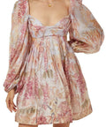 Zimmermann Botanica Bralette Mini Dress - 8 / Print - Dresses