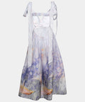 Zimmermann - Zimmermann Candescent Bralette Gown in Lavender Bird
