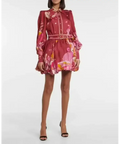 Zimmermann Concert Bubble Mini Shirtdress Red Size 3 - 14 / Red - Dresses