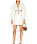 Zimmermann Corsage Braid Mini Dress - Size 3 - Dresses