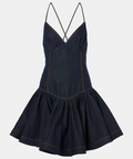 Zimmermann Crush Denim Mini Dress Size 3/AU14 - 14 / Blue - Dresses