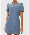Zimmermann Crush Embellished Denim - Dresses
