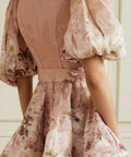 Zimmermann - Zimmermann Dancer Puff Sleeve Mini